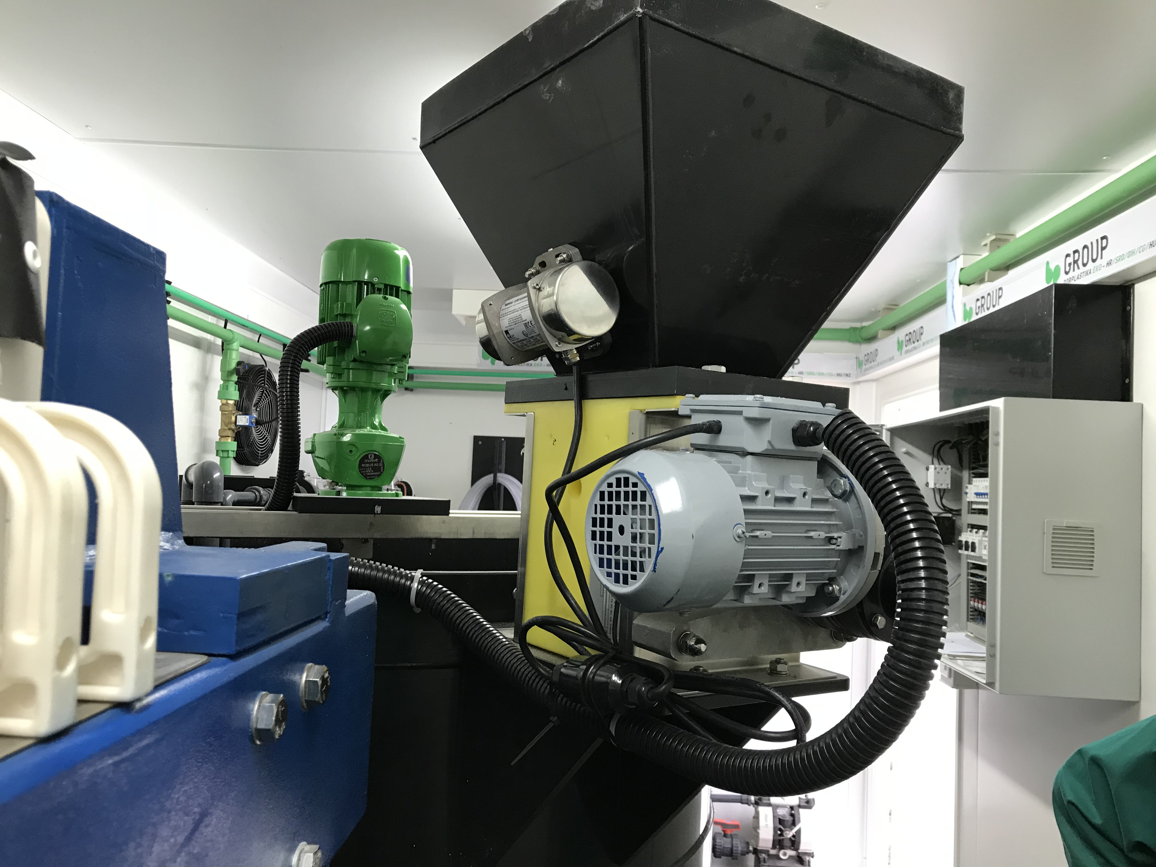 Telepített berendezés